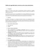 Política de seguridad sobre correcto uso de correos electrónicos