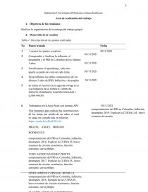 MACRO ECONOMIA ENTREGA 1. Página 1