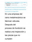 Solución de ejercicios de herramientas de estadística para la calidad para mejoramiento de los procesos en la organización