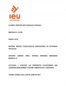 CONOCER LAS DIFERENTES PLATAFORMAS LMS (LEARNING MANAGEMENT SYSTEM) COMERCIALES Y GRATUITAS