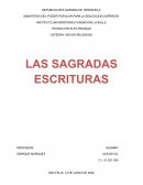 LAS SAGRADAS ESCRITURAS
