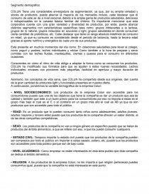 Segmento demográfico COLUN. Página 1