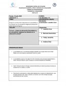 Los fines de la educación en la escolástica y su relación con la concepción religiosa de educación