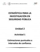 ESTADÍSTICA PARA LA INVESTIGACIÓN EN SEGURIDAD PÚBLICA