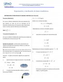 Organización y clasificación de datos estadísticos