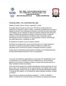 Relatoría Consejo Técnico Escolar, presencial 7° sesión