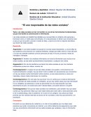 El uso responsable de las redes sociales