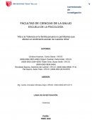 Alto a la violencia en la familia peruana no permitamos que afecten el rendimiento escolar de nuestros niños
