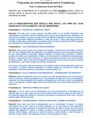 La Educación Actual del Fútbol