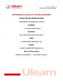FUNDAMENTOS FARMACOLÓGICOS