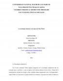 La sociología alemana en la época de Max Weber