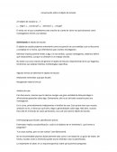 Conversando sobre el objeto de estudio