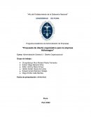 Propuesta de diseño organizativo para la empresa Volkswagen