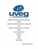 CONCEPTOS Y COMPONENTES DE LA EDUCACIÓN