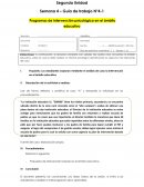 Programas de intervención psicológica en el ámbito educativo