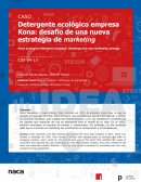 Detergente ecológico empresa Kona: desafío de una nueva estrategia de marketing