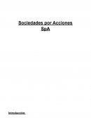 Sociedades por acciones