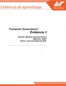 Evidencia 3 Formación Sociocultural I