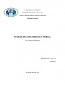 Teoria del Desarrollo Moral
