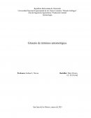 Entomología. Glosario de términos entomológico