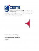 Evaluación de la calidad de los informes financieros a través de banderas rojas y malas conductas de advertencia contable