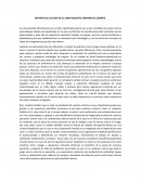 REPORTE DE LECTURA DE EL LIBRO NUESTRO TEMPANO SE DERRITE