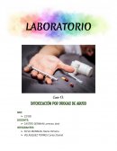 INTOXICACIÓN DE USO DE DORGAS
