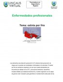 Enfermedades profesionales. Efectos del frio