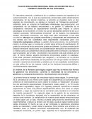 PLAN DE EDUCACIÓN EMOCIONAL PARA LOS DOCENTES EN LA CORRECTA GESTIÓN DE SUS FUNCIONES