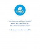 Reto 1 El ciclo de las políticas públicas