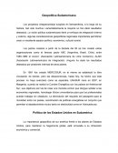 Análisis de la geopolítica sudameriana