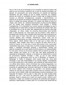 Ensayo de la tencología