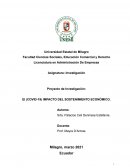 El (COVID-19) IMPACTO DEL SOSTENIMIENTO ECONÓMICO