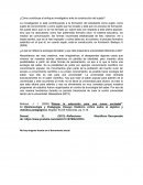 ¿Cómo contribuye el enfoque investigativo ante la construcción del sujeto?