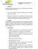 Procedimiento riesgos