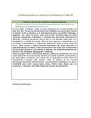 Los líderes educativos que demandan las instituciones en el siglo XXI