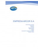 Funcionamiento empresa Arcor S.A