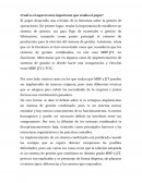 ¿Cuál es el aspecto más importante que resalta el paper?