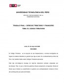 Trabajo Final El Codigo Tributario