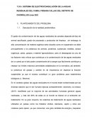 SISTEMA DE ELECTROCOAGULACIÓN DE LA AGUAS RESIDUALES DEL CAMAL FRISANA CALLAO DEL DISTRITO DE CHORRILLOS-Lima 2021
