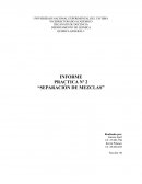 PRACTICA Nº 2 “SEPARACIÓN DE MEZCLAS”