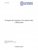 El impacto del veganismo en la salud de niños y adolescentes