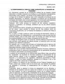 La independencia judicial como garantía de la división de poderes