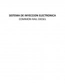SISTEMA DE INYECCION ELECTRONICA COMMON RAIL DIESEL