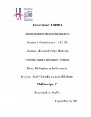 Estudio de caso: Diabetes mellitus