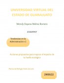 Acciones para mejorar el impacto de tu huella ecológica