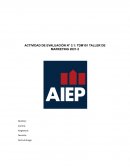 TALLER DE MARKETING Matriz Boston Consulting Group