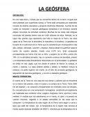 LA GEOSFERA
