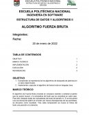 Algoritmo fuerza bruta