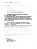 Ejemplo de Investigacion de mercados
